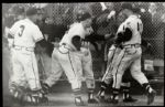1957 Milwaukee Braves Eddie Mathews World Series HR "TSN Collection Archives" Original First Generation 8.5" x 13.25" Choice Jumbo Oversized Photo (TSN Collection Hologram/MEARS Photo LOA) 1:1, Unique