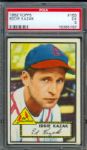 1952 Topps Cardinals Eddie Kazak #165 PSA EX 5