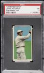 1909 - 11 T206 John McGraw New York Giants Finger in Air Piedmont Back Card - PSA VG 3
