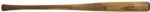 1966-68 Roberto Clemente Blood Red 21 H&B Louisville Slugger Professional Model Game Used Bat - Pittsburgh Pirates (MEARS A10) w/ LOA from Cubs Groundskeeper 