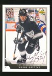 Wayne Gretzky L.A. Kings UDA Upper Deck Signed Card #99
