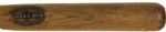 1920's-30's Heine Groh Style Bottle Bat - (MEARS Auction LOA)