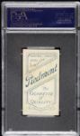 1909 - 11 T206 Iron Man McGinnity Newark Piedmont Back Card - PSA VG 3