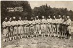 Early 1900s House of David Baseball Team Photo Postcard