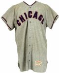 1961 Al Heist Chicago Cubs Road Jersey (MEARS A10)