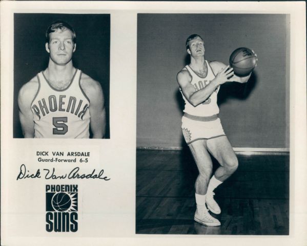 Dick Van Arsdale Phoenix Suns 8" x 10" Photograph