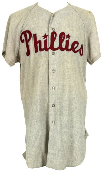 1960-1965 Ruben Amaro Sr. Philadelphia Phillies Road Jersey (MEARS A3)