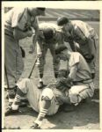 1941 Frank "Creepy" Crespi St. Louis Cardinals "The Sporting News Collection Archives" Original 7" x 9" Photo (Sporting News Collection Hologram/MEARS Photo LOA)