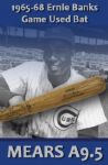 1965-68 Ernie Banks H&B Louisville Slugger Professional Model Game Used Bat - Chicago Cubs (MEARS A9.5) w/ Wrigley Field Groundskeeper LOA