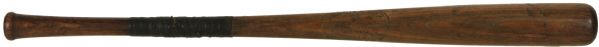 1921-30  Beck H&B Louisville Slugger Professional Model Game Used Bat -( MEARS Auction LOA)