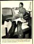 1971 Muhammad Ali Relaxes Before Bout With Joe Frazier 8" x 10.5" Photo