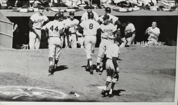 1963 John Roseboro Los Angeles Dodgers "The Sporting News Collection Archives" Original First Generation 13 3/4" x 8" Choice Jumbo Oversized Photo (TSN Collection Hologram/MEARS Photo LOA) 