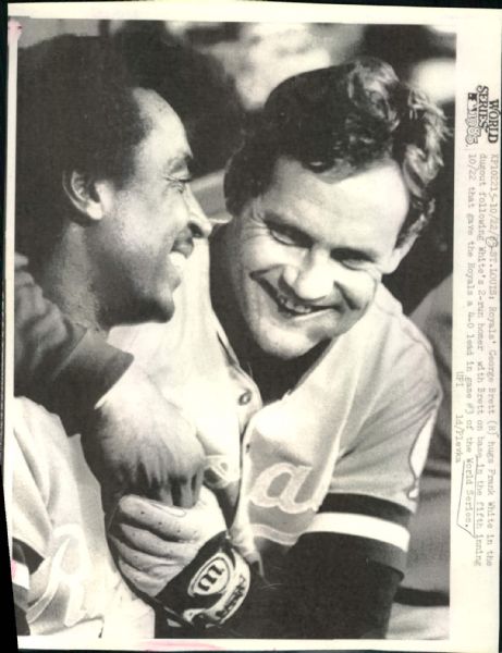 1985 World Series Kansas City Royals St. Louis Cardinals "The Sporting News Collection Archives" Original Photos (Sporting News Collection Hologram/MEARS Photo LOA) - Lot of 83