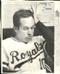 1985 World Series Kansas City Royals St. Louis Cardinals The Sporting News Collection Archives Original Photos (Sporting News Collection Hologram/MEARS Photo LOA) - Lot of 83