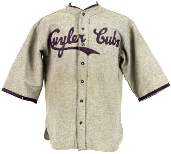 1930s Kiki Cuyler Amateur Industrial League Jersey - Chicago Cubs (MEARS Auction LOA)