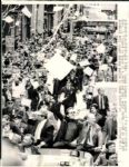 1986 World Series New York Mets Boston Red Sox The Sporting News Collection Archives Original Photos (Sporting News Collection Hologram/MEARS Photo LOA) - Lot of 115