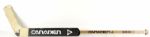 Chicago Blackhawks Murray Bannerman Signed Game Used Stick