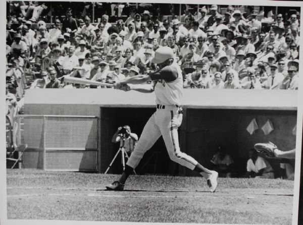 1968 Rick Monday Oakland Athletics "The Sporting News Collection Archives" Original First Generation 9.5" x 12.5" Choice Jumbo Oversized Photo (TSN Collection Hologram/MEARS Photo LOA) 1:1, Unique