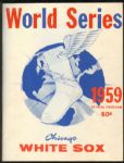 1959 World Series Program - Chicago White Sox v. Los Angeles Dodgers