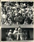1973 World Series Oakland Athletics New York Mets The Sporting News Collection Archives Original Photos (Sporting News Collection Hologram/MEARS Photo LOA) - Lot of 15