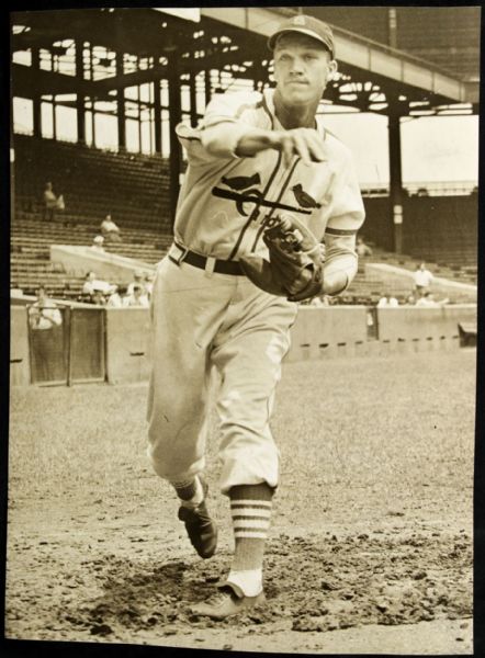 1939-46 Howie Krist St. Louis Cardinals "The Sporting News Collection Archives" Original First Generation 8.5" x 12" Choice Jumbo Oversized Photo (TSN Collection Hologram/MEARS Photo LOA) 1:1, Unique