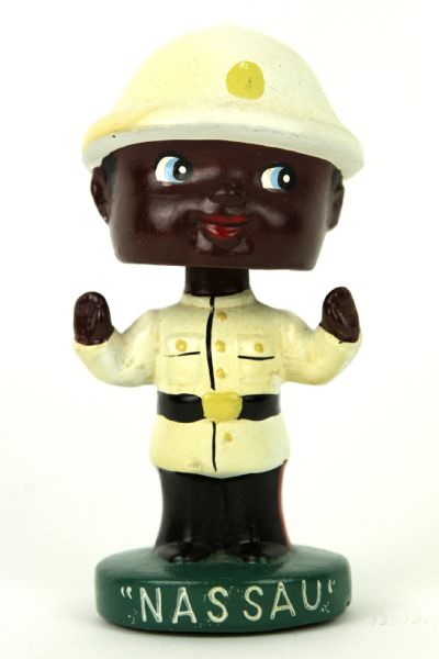 1960s Nassau Bahamas Advertising Bobbing Head Nodder (5")