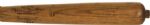 1937 Pepper Martin H&B Louisville Slugger Professional Model Lathe Bat - St. Louis Cardinals (MEARS Auction LOA)