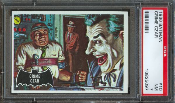 1966 Batman (Black) Crime Czar #10 PSA NM 7
