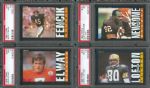 1985 Topps PSA Graded Collection (20) Including Elway & Montana