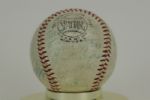 1962 Milwaukee Braves Team Signed ONL (Giles) Baseball w/ 28 Sigs. Incl. Hank Aaron  Eddie Mathews Bob Uecker - JSA