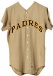 1969 Sparky Anderson San Diego Padres Spring Training Road Jersey (MEARS A7)