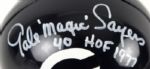 Gale Sayers Chicago Bears Signed Mini-Helmet With Unique Inscription - JSA