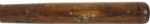 1920's A.J. Reach World Series Model Bat - (MEARS Auction LOA)