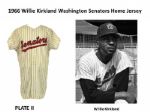 1966 Willie Kirkland Washinton Senators Home Jersey (MEARS A5.5)