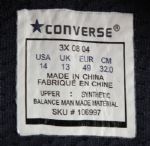 2008-09 Kyle Korver Utah Jazz Signed Game Issued Converse Shoes  (MEARS LOO) (JSA Auction LOA)