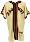 1964 Red Hayworth St. Louis Browns 20th Anniversary World Series Professional Model Game Worn Jersey (MEARS A9)  