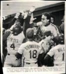 1986 World Series New York Mets Boston Red Sox The Sporting News Collection Archives Original Photos (Sporting News Collection Hologram/MEARS Photo LOA) - Lot of 115