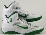 2010-11 Rajon Rondo Boston Celtics Signed Game Worn Nike Shoes (MEARS LOO) (JSA Auction LOA)