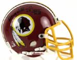 Doug Williams Washington Redskins Signed Mini-Helmet With Inscription - JSA