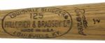 1965-68 Ernie Banks H&B Louisville Slugger Professional Model Game Used Bat - Chicago Cubs (MEARS A9.5) w/ Wrigley Field Groundskeeper LOA