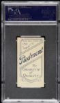 1909 - 11 Ty Cobb Detroit Tigers Green Portrait Piedmont Back Card - PSA VG 3 Rare Variation