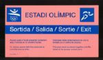 1992 Barcelona Olympics Program w/Pass