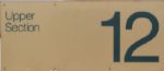 1970s - 80s Baltimore Memorial  Stadium Section 12 Sign - 48" x 21" Baltimore Orioles and Colts 
