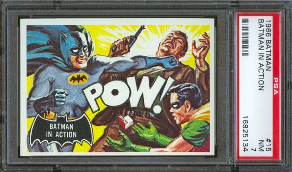 1966 Batman (Black) Batman In Action #15 PSA NM 7