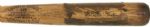 1921-30 Goose Goslin H&B Louisville Slugger Professional Model Game Used Bat - Washington Senators  (MEARS A7)