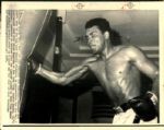 1970 Muhammad Ali Prepares for Bonavena 8" x 10" Photo