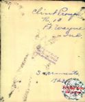 1923 Clint Prough Sacramento Senators Autographed Letter The Sporting News Collection Archives Original 4 x 5 Photo (Sporting News Collection Hologram/MEARS Photo LOA)