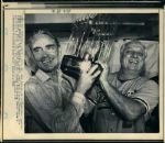 1988 World Series Los Angeles Dodgers Oakland Athletics The Sporting News Collection Archives Original Photos (Sporting News Collection Hologram/MEARS Photo LOA) - Lot of 83