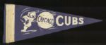 Vintage Chicago Cubs Mini Pennant