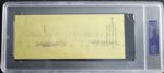 1972 Bud Selig Milwaukee Brewers Signed Check - To Baltimore Orioles  - PSA/DNA Holder